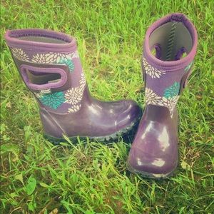 Toddler Girls Bog Winter Rain Boots
